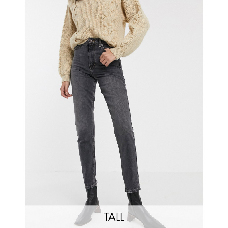 Topshop Tall mom jeans in...