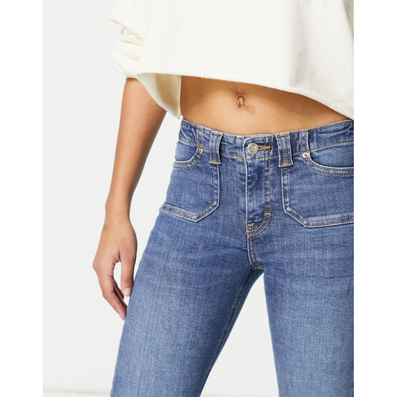 Topshop low rise recycled...