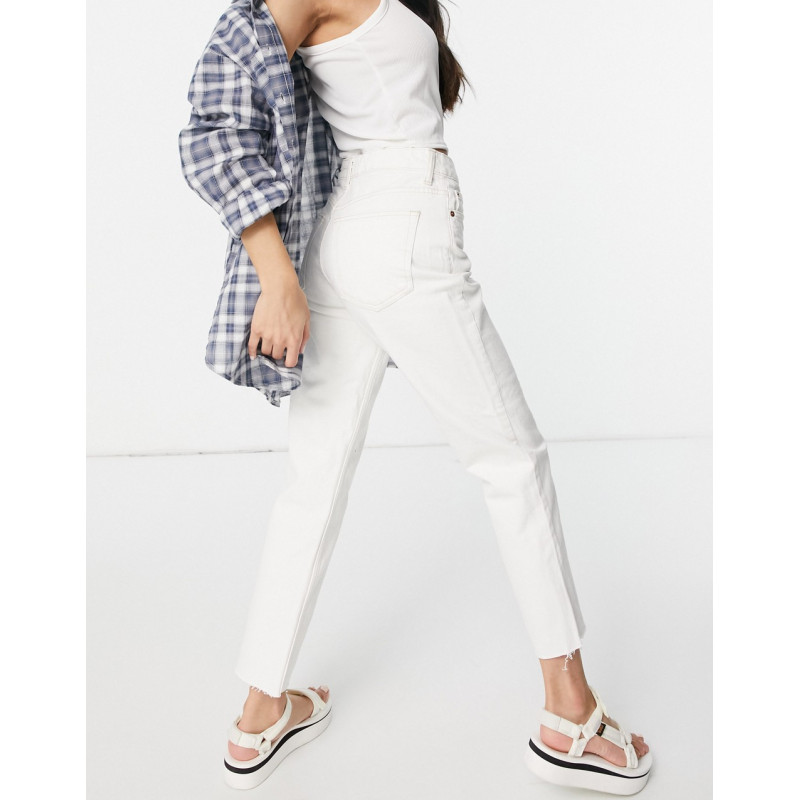 Topshop Straight Jean in...