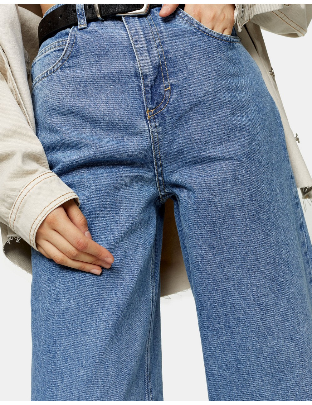 Topshop relaxed fit jeans...