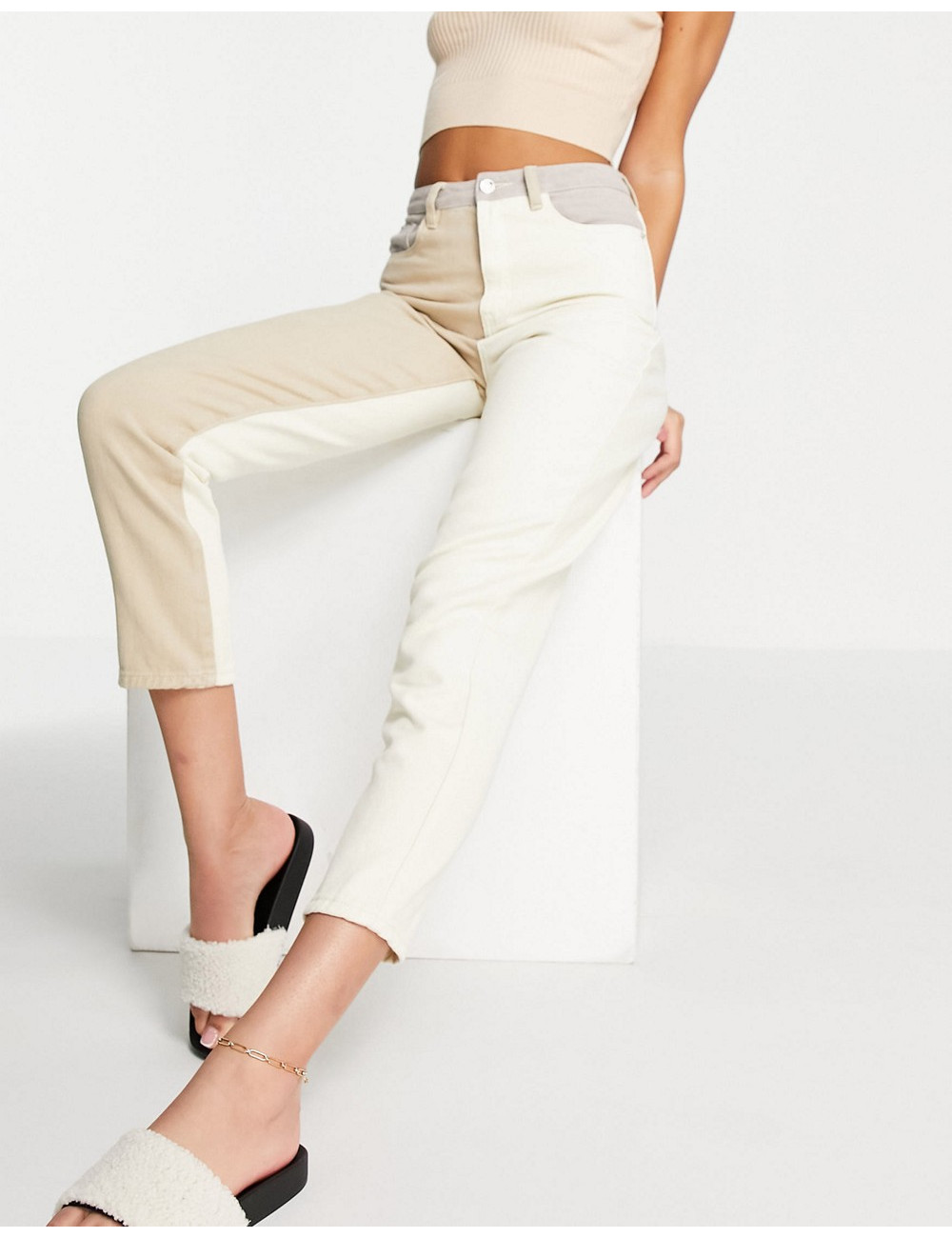Missguided riot jean with...
