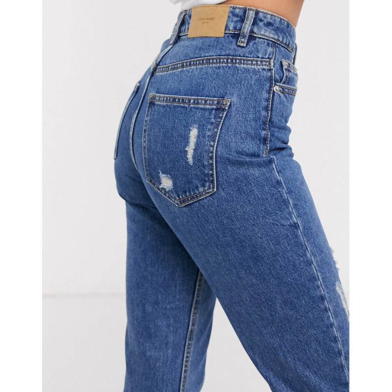 Vero Moda mom jeans with...
