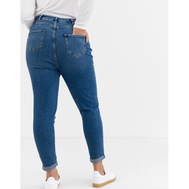 New Look Curve mom jean in...