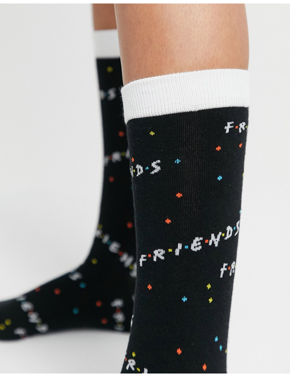 Typo x Friends socks with logo