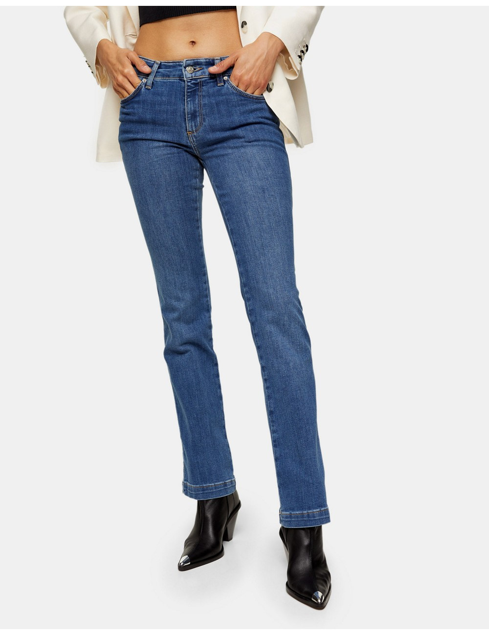 Topshop bootcut jeans in...