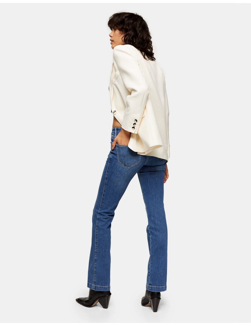 Topshop bootcut jeans in...