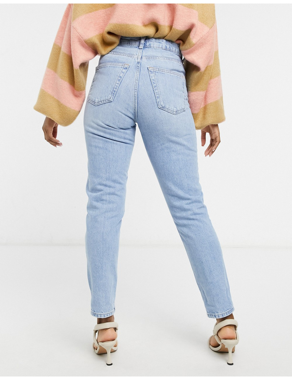 Topshop Mom jeans in bleach...
