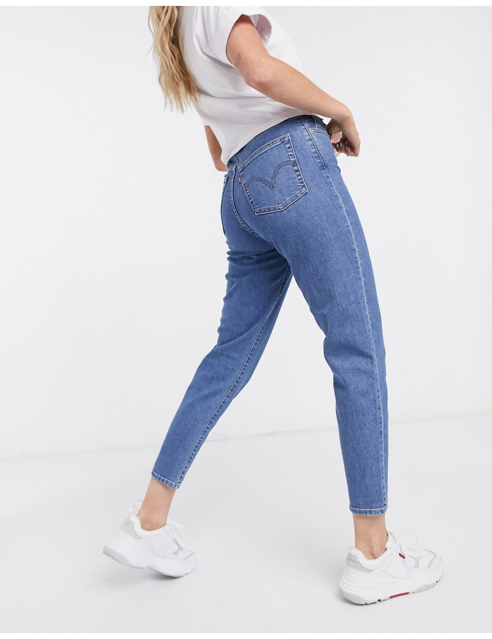 Levi's high waisted tapered...