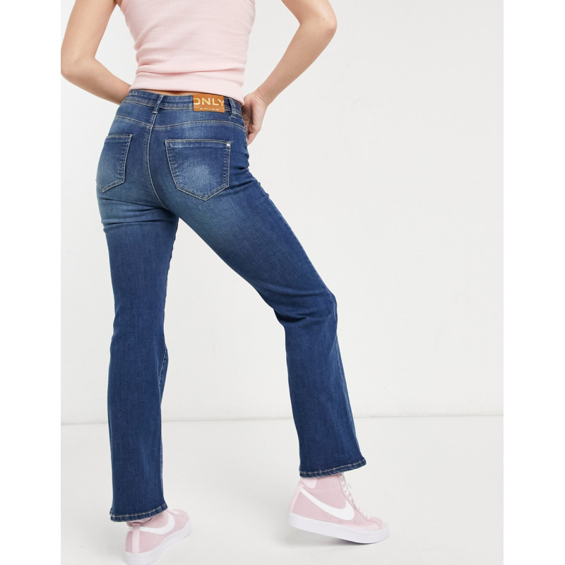 Only wauw flared jeans with...