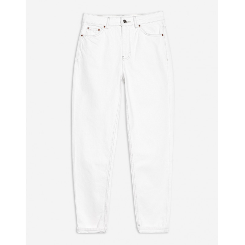Topshop Mom jeans in white