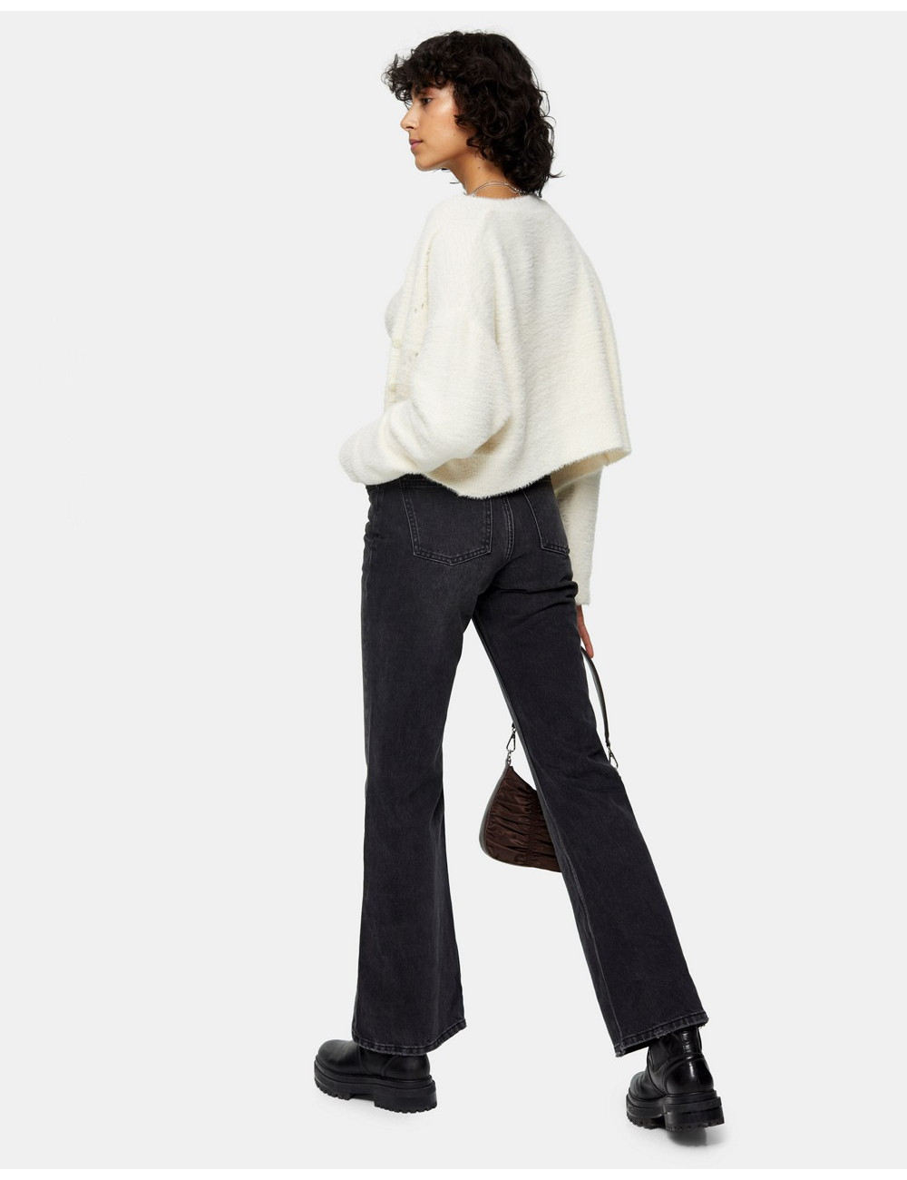 Topshop 90s flare jeans in...