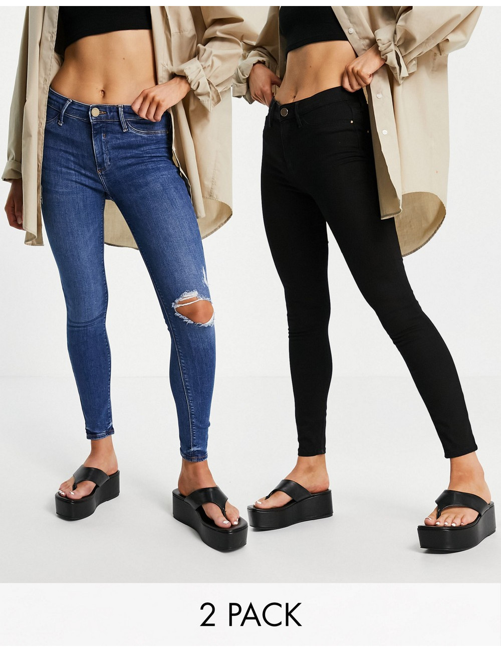 River Island Molly 2 pack...