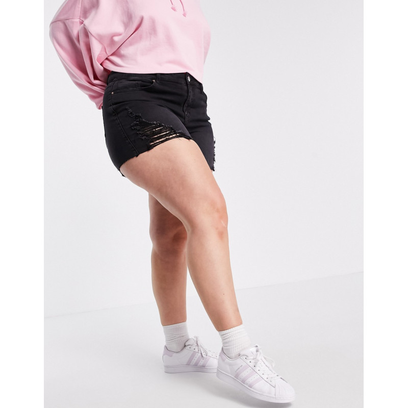 Simply Be ripped short in...