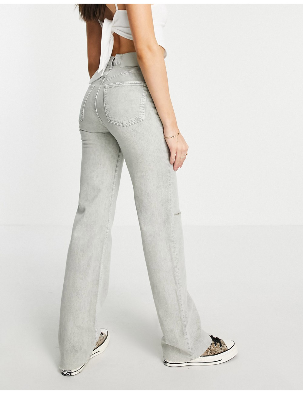 Pull&Bear dad jeans with...
