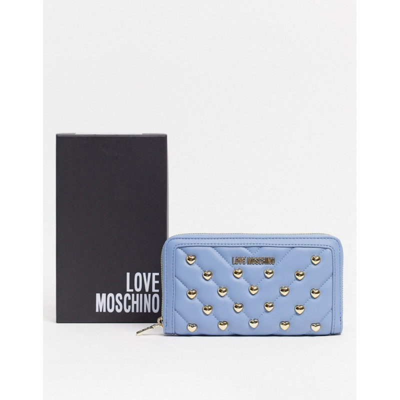 Love Moschino stud purse in...