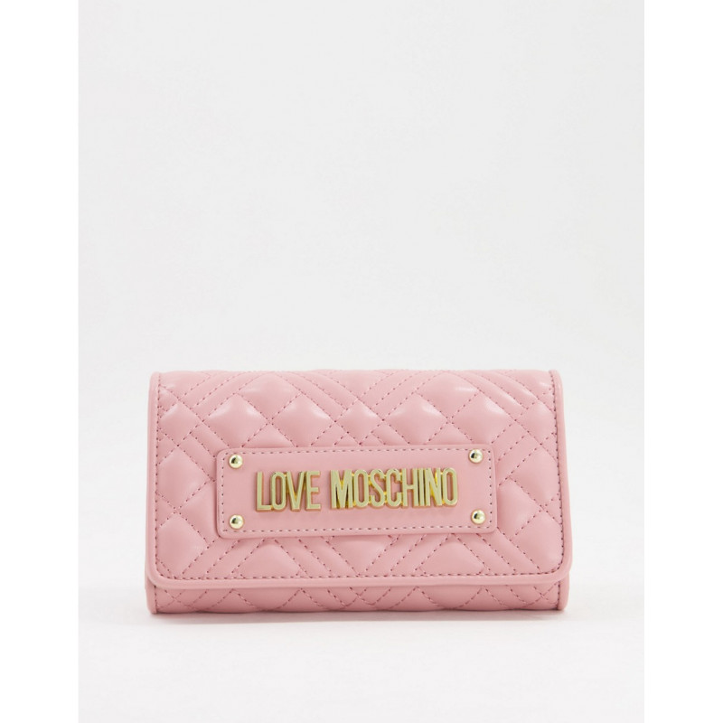 Love Moschino quilted logo...