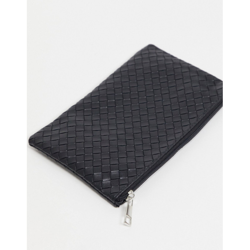 SVNX quilted card holder in...