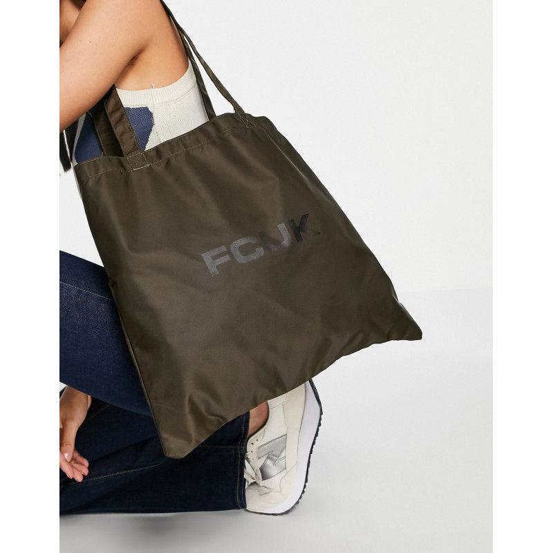 French connection logo tote...
