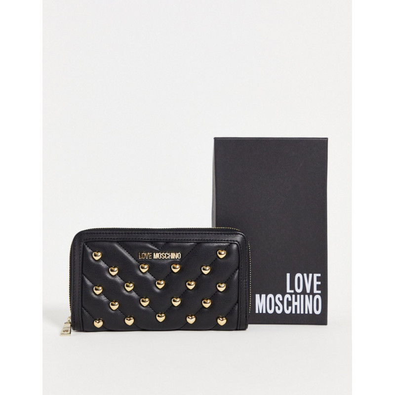 Love Moschino stud purse in...