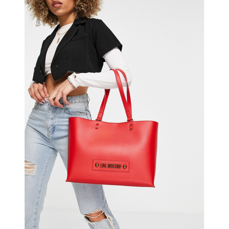 Love Moschino tote bag with...