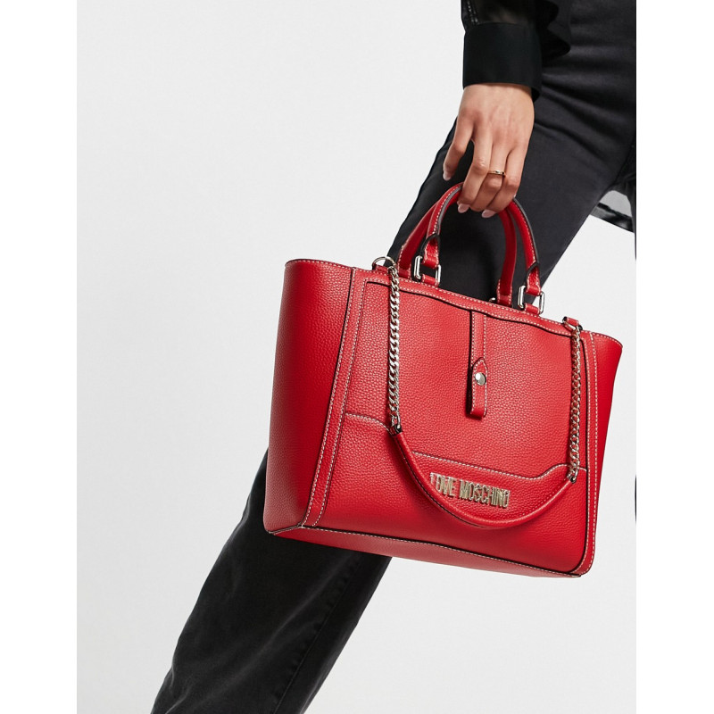 Love Moschino travel bag in...