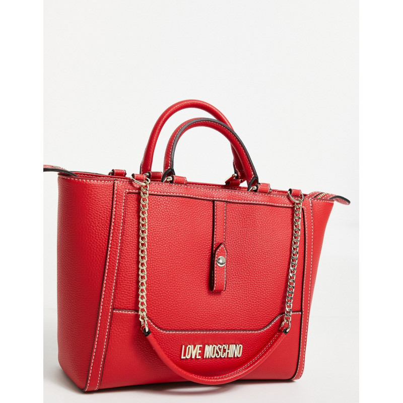 Love Moschino travel bag in...