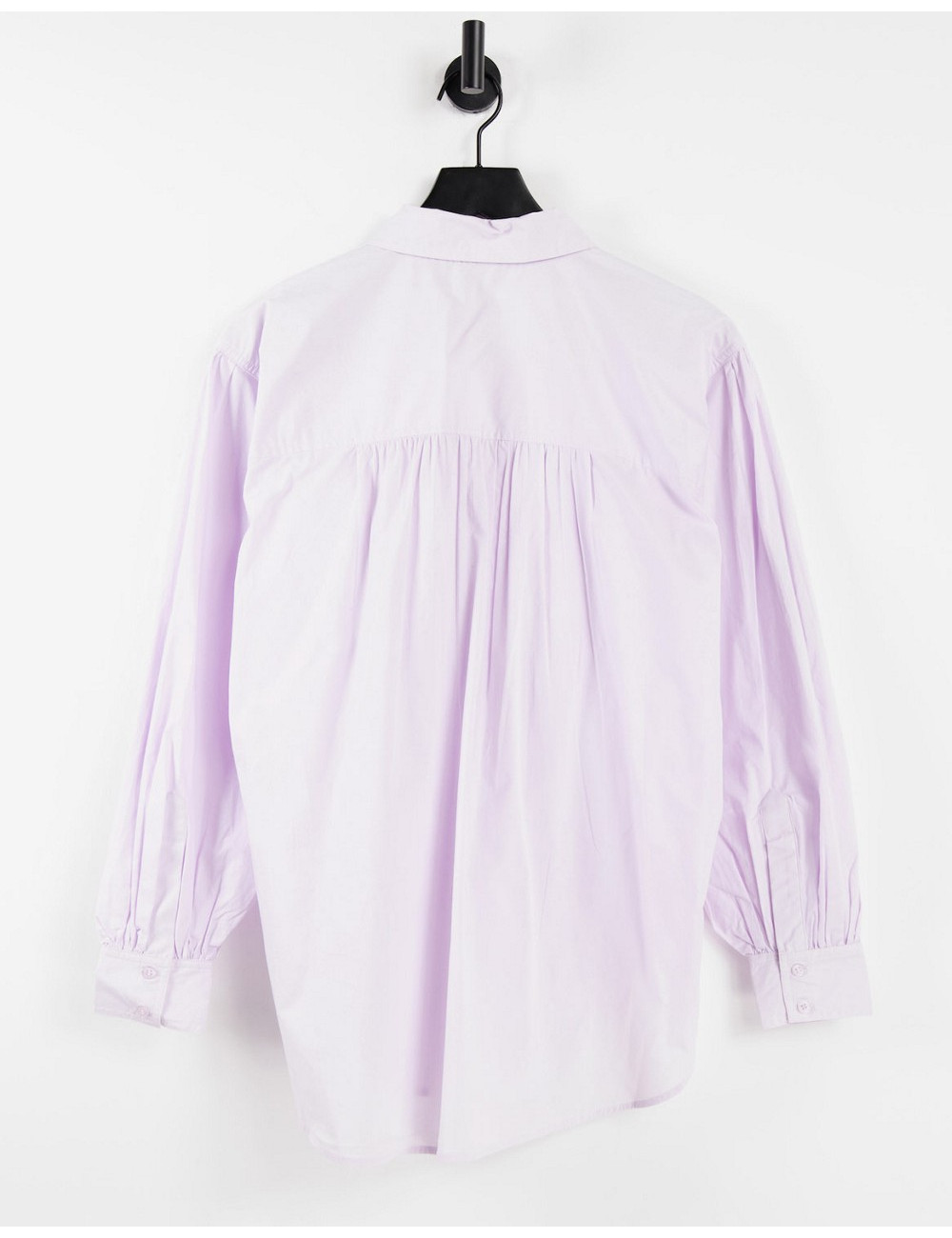 New Look poplin shirt in lilac