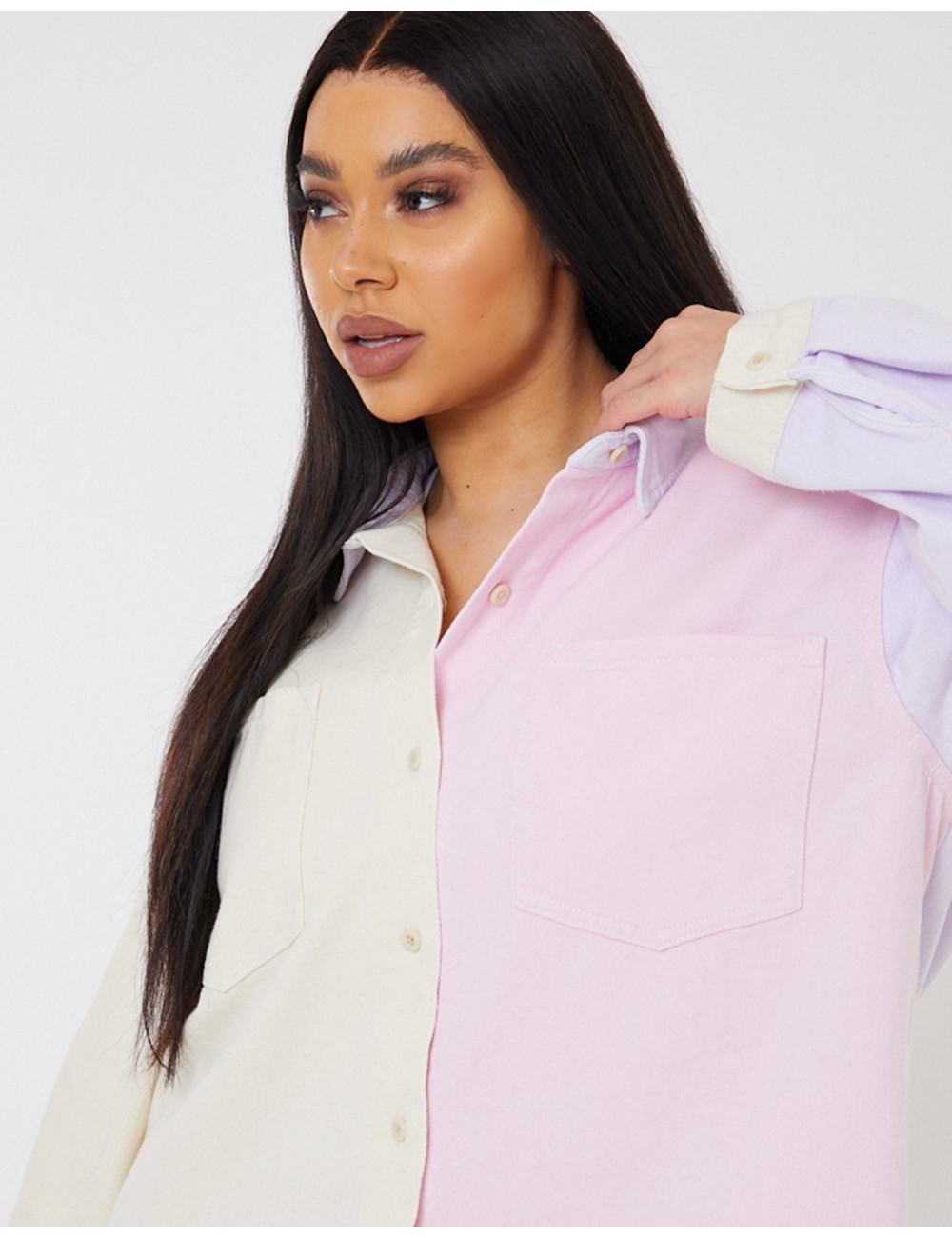 Missguided Plus shirt in...