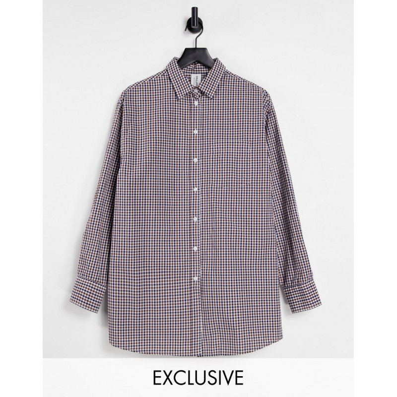 COLLUSION oversized shirt...