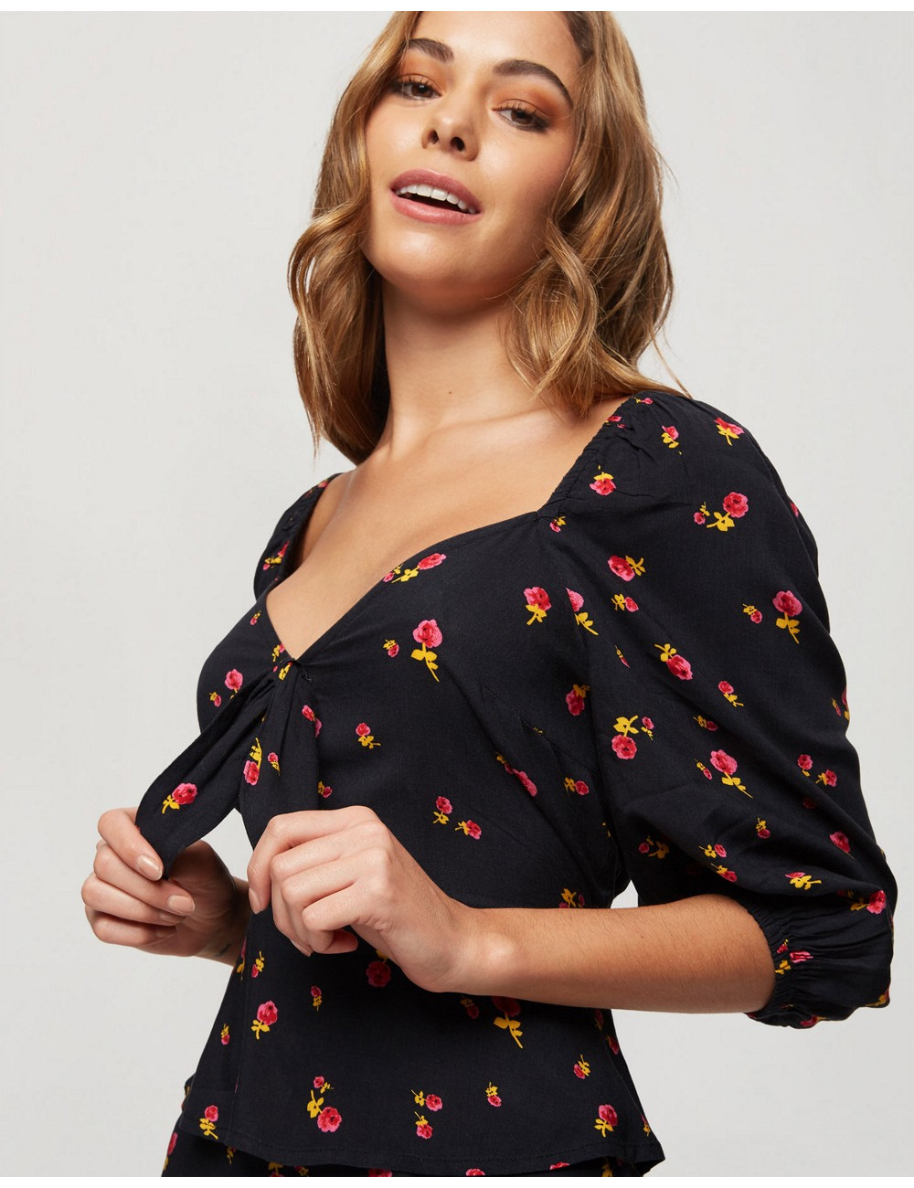 Miss Selfridge blouse with...