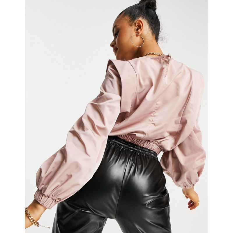 Missguided blouse with...