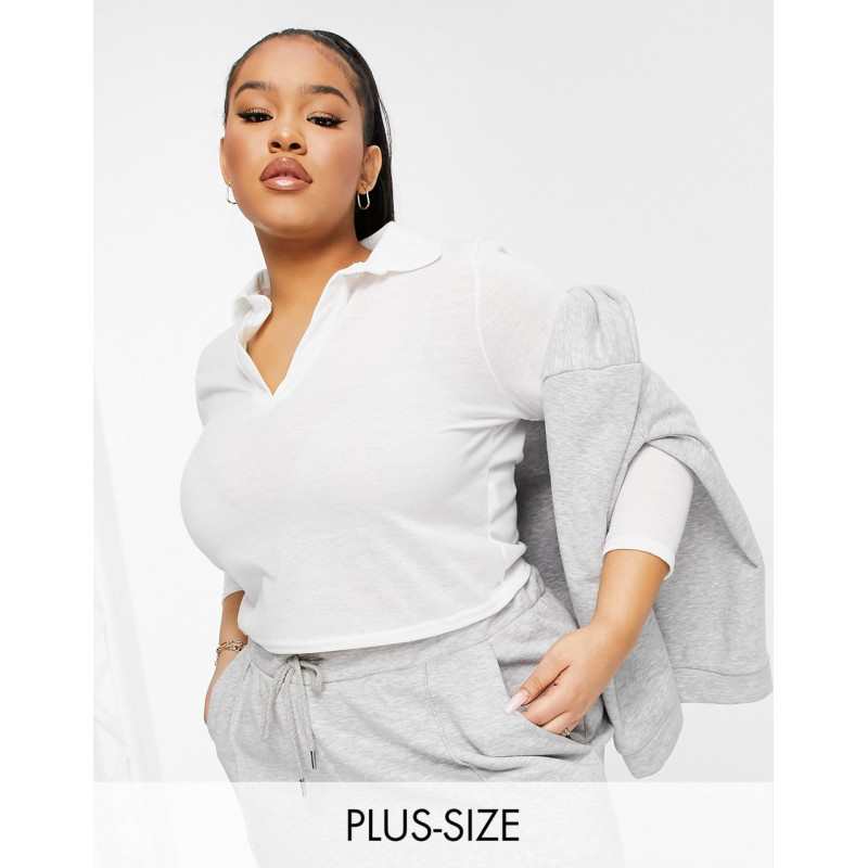 Missguided Plus polo shirt...