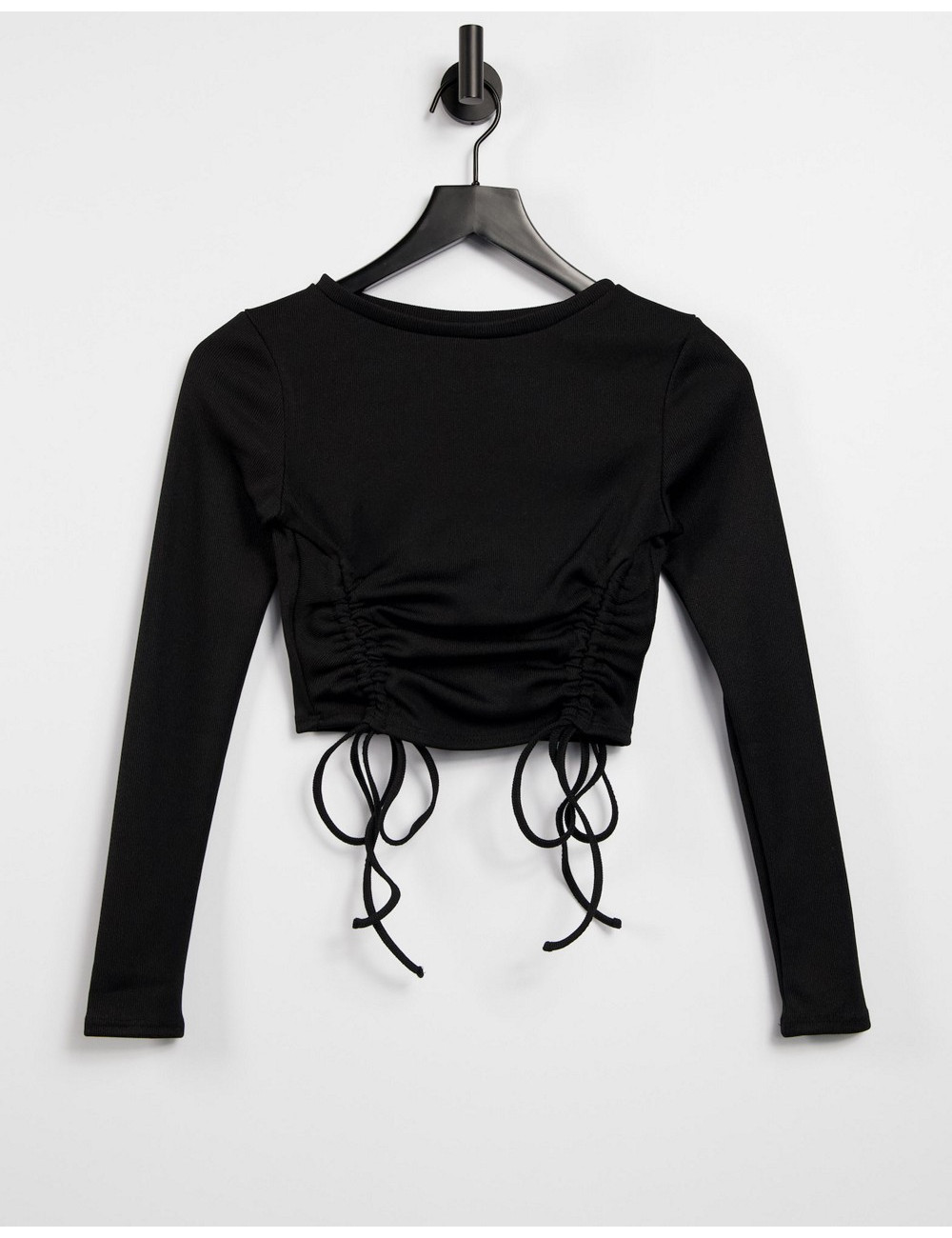 ASYOU ruched long sleeve...