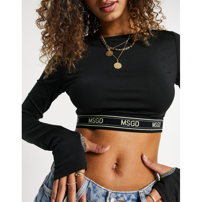 Missguided co-ord crop top...