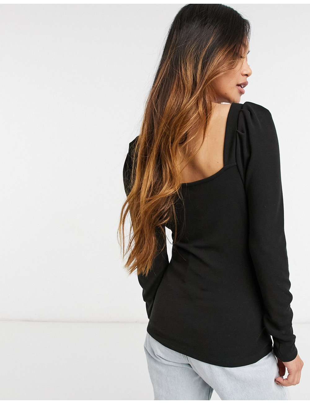Y.A.S long sleeve top with...