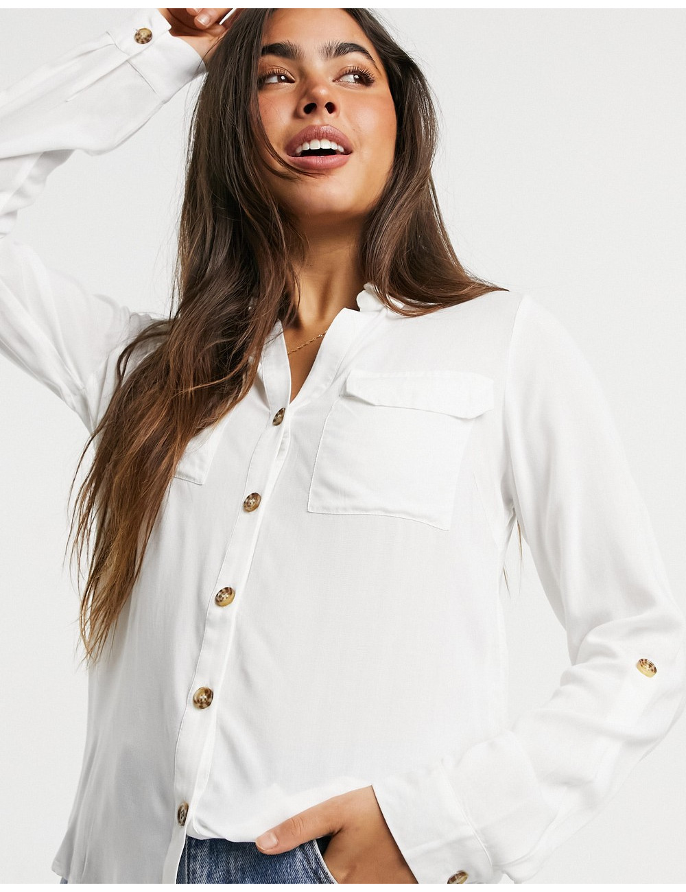 Vero Moda blouse in white