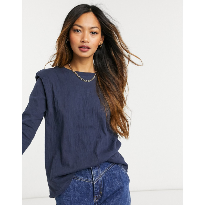 Y.A.S textured top with...