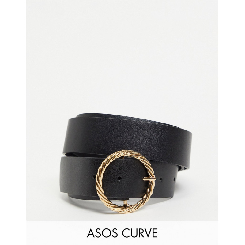 ASOS DESIGN Curve gold...