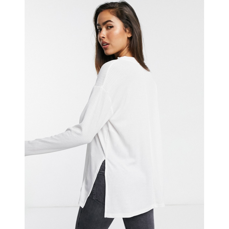ASOS DESIGN top with side...
