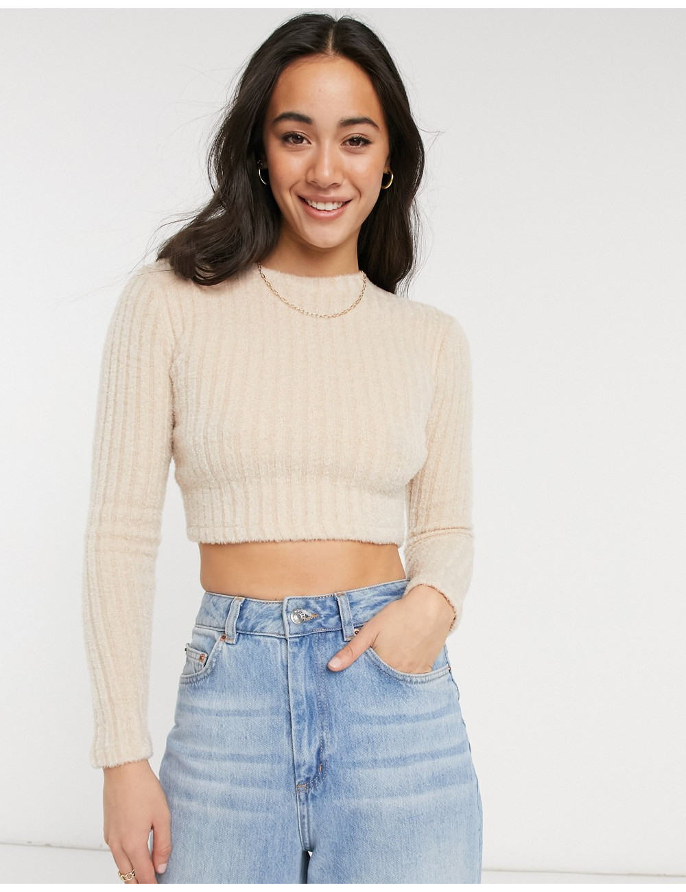 Pull&Bear soft touch ribbed...