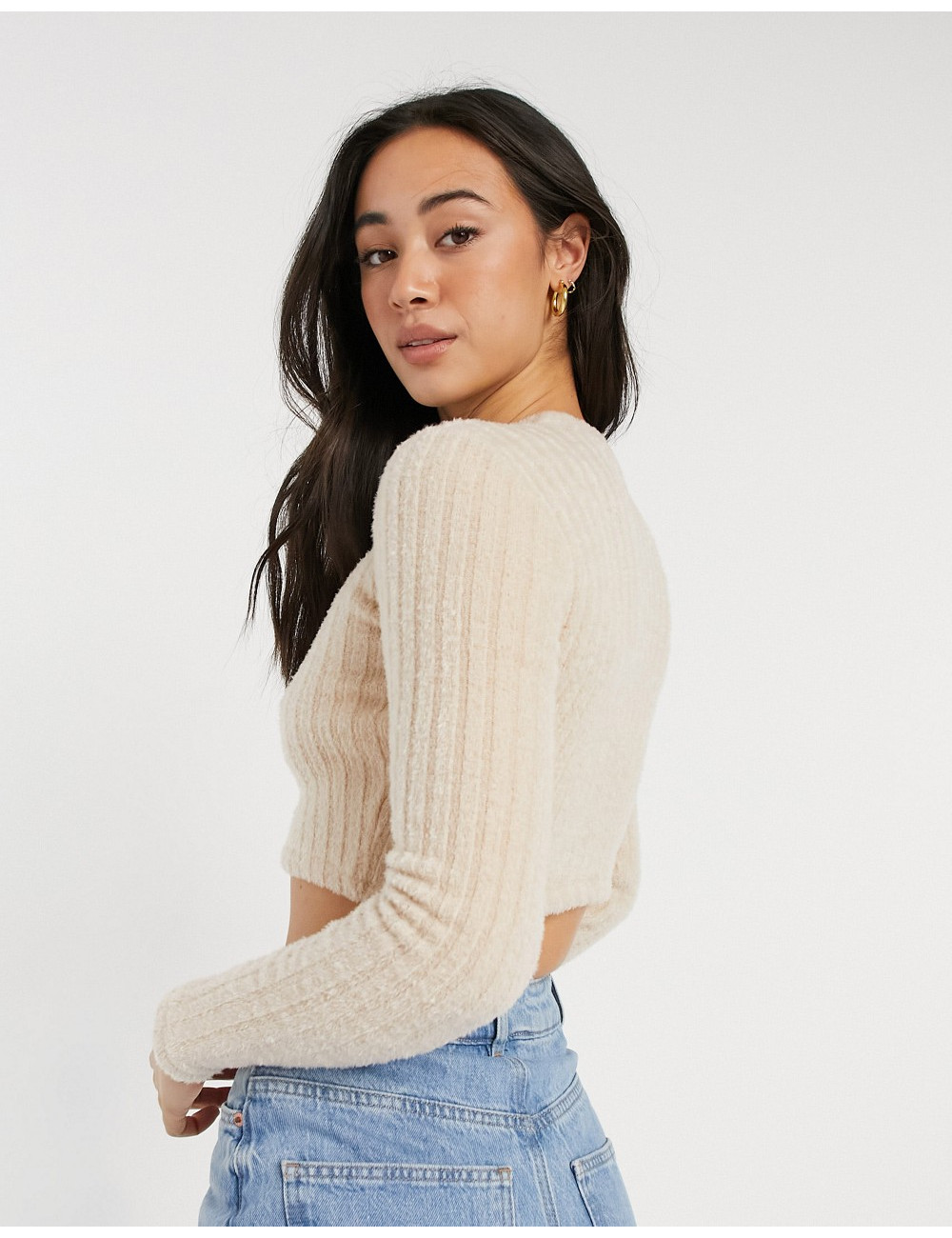 Pull&Bear soft touch ribbed...
