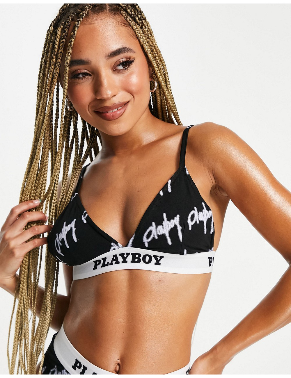 Missguided Playboy triangle...