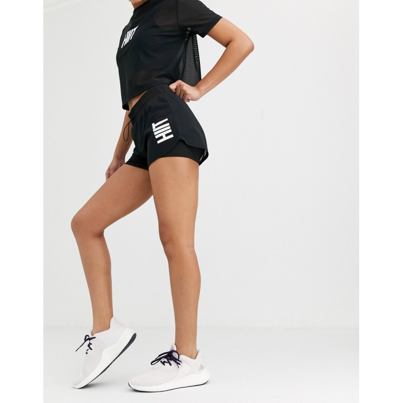 HIIT mesh overlay shorts in...