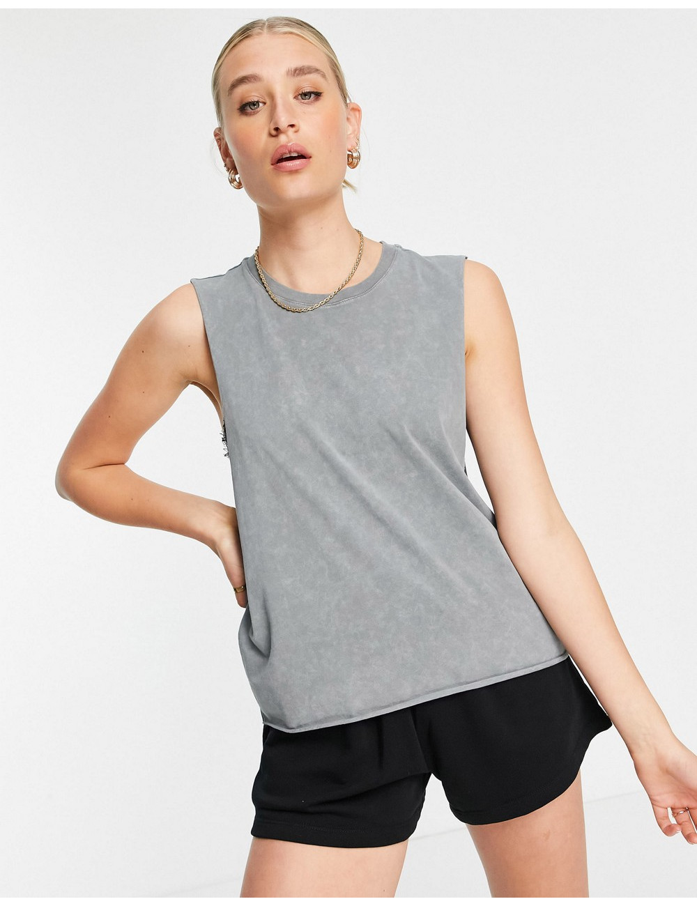ASOS DESIGN Tall vest with...