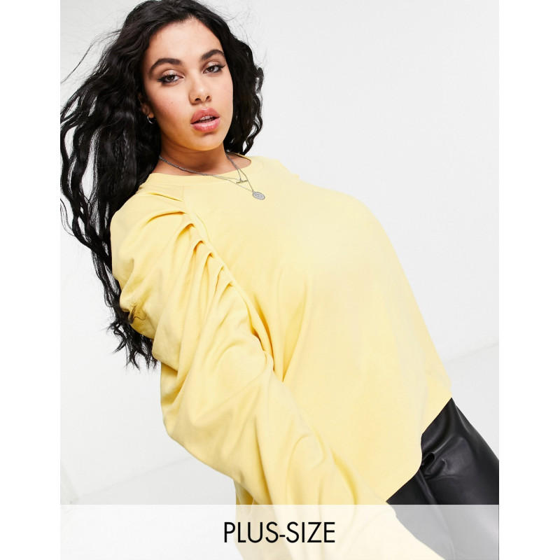 Only Curve sweatshirt with...