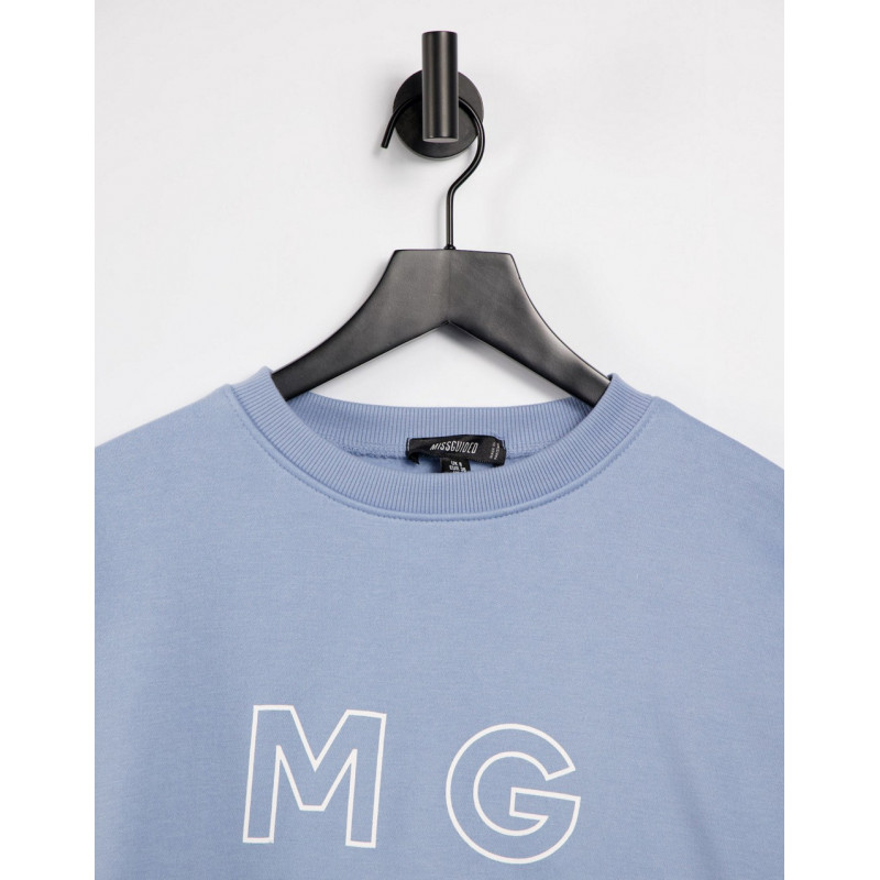 Missguided sweatshirt with...