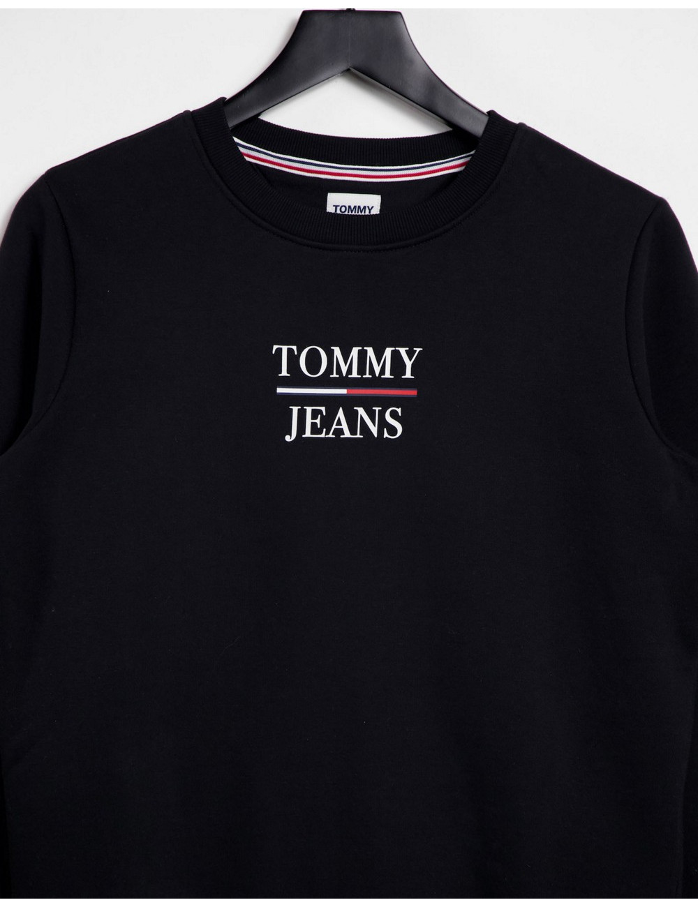 Tommy Jeans slim logo crew...