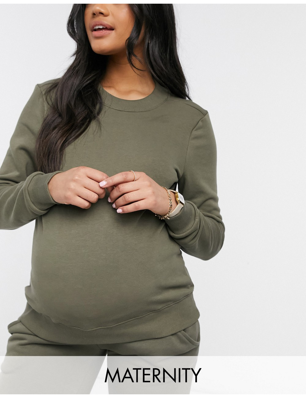 Pieces Maternity sweat top...