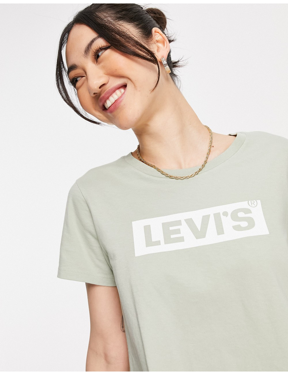 Levi's cropped logo t-shirt...