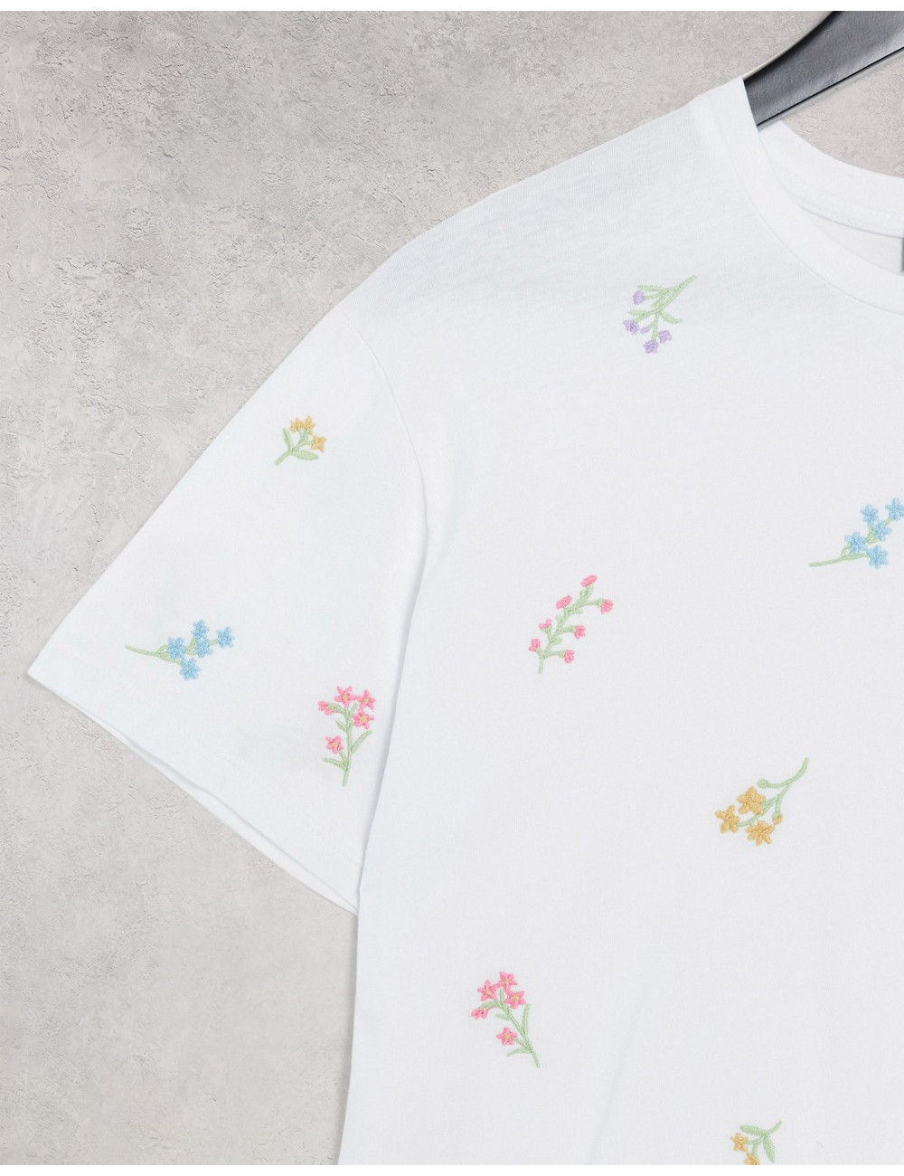 New Look floral embroidered...